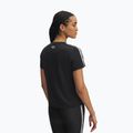 Women's training T-shirt Under Armour Tech Wordmark Tape black/white/white 2