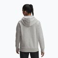 Women's sweatshirt Under Armour Rival Feelce Shimmer Hoody mod gray light heather/iridescent 2