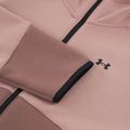 Women's sweatshirt Under Armour Unstoppable Fleece HZ tourmaline pink/maroon mist/black 7