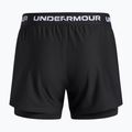 Children's training shorts Under Armour UA Tech Play Up 2IN1 Shorts black/black/white 2