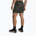 Men's training shorts Under Armour Project Rock Ultimate expedition green/black 3