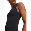 Women's training T-shirt Under Armour Project Rock Seamless black/anthracite 3