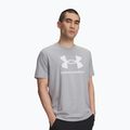 Men's T-shirt Under Armour Sportstyle Logo Update steel light heather/white