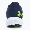 Men's running shoes Under Armour Charged Speed Swift washed navy/black/high vis yellow 6