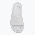 Men's slides Under Armour Locker V Slide white/white/white 5