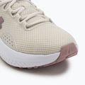 Women's running shoes Under Armour Charged Surge 4 summitwhite/touralinepink/metalltourmalinepink 7