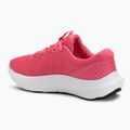 Women's running shoes Under Armour Charged Surge 4 super pink/super pink/white 3