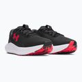 Men's running shoes Under Armour Charged Surge 4 black/anthracite/racer red 2
