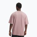 Men's T-shirt Under Armour Woven Label Heavyweight tourmaline pink/black 2