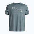 Men's training T-shirt Under Armour GL Foundation Update jasper blue/khaki base/serpentine 3