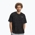 Men's training T-shirt Under Armour HTW Athletic Dept AOP black/white
