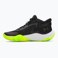 Basketball shoes Under Armour Jet '25 black/metallic black 9