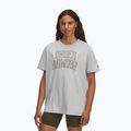 Women's training T-shirt Under Armour Rival Campus mod gray light heather/expedition green