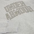 Women's sweatshirt Under Armour Rival Fleece Varsity Crew halo gray light heather/expedition green 5