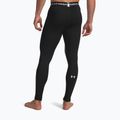Men's leggings Under Armour Cold Weather Grid black/white/white 3