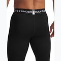 Men's leggings Under Armour Cold Weather Grid black/white/white 4