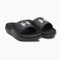 Men's slides Under Armour Ignite Pro 8 Fix black/black/white 3