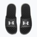 Men's slides Under Armour Ignite Pro 8 Fix black/black/white 5