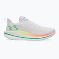 Women's running shoes Under Armour Velociti SPD white/orange bloc/metallic silver