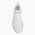 Women's running shoes Under Armour Velociti SPD white/orange bloc/metallic silver 5