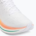 Women's running shoes Under Armour Velociti SPD white/orange bloc/metallic silver 7