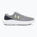 Men's running shoes Under Armour Charged Surge 4 steel/steel/black 2