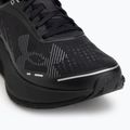 Women's running shoes Under Armour Velociti Distance black/black/metallic silver 7