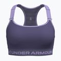 Training bra Under Armour HeatGear High purple luxe/purple crest