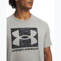 Men's training T-shirt Under Armour ABC Camo Boxed Logo titanium/black 3