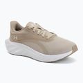 Men's running shoes Under Armour Ascend khaki base/summit white/castlerock