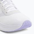 Women's training shoes Under Armour Aurora 3 white/white/purple crest 7