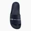 Men's slides Under Armour ARMR Shower midnight navy/midnight navy/white 5