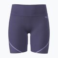Women's training shorts Under Armour Vanish Seamless purple luxe/purple crest/purple crest