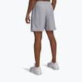 Men's training shorts Under Armour Woven Wordmark mod gray/lumos lime 3