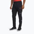 Men's training trousers Under Armour Tech Utility Woven black/castlerock/venom red