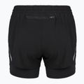 Women's running shorts Under Armour Velociti Pro 4" 2N1 ultimate black/ultimate black/ultimate black 2