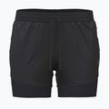 Women's running shorts Under Armour Velociti Pro 4" 2N1 ultimate black/ultimate black/ultimate black