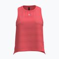 Women's running top Under Armour Velociti Singlet electric tangerine/black/green mode