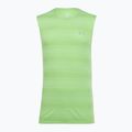 Men's running top Under Armour Velociti Tank lumos lime/white