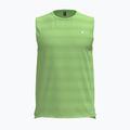 Men's running top Under Armour Velociti Tank lumos lime/white