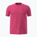 Men's training T-shirt Under Armour Vanish Seamless Novelty bittersweet pink/black