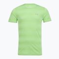 Men's running top Under Armour Velociti lumos lime/white