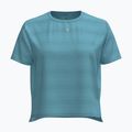 Women's running top Under Armour Velociti blue haze/black/metallic silver