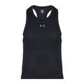 Women's running top Under Armour Velociti Singlet black/black/metallic silver