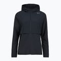 Women's running jacket Under Armour Velociti Pro Storm black/black/metallic silver