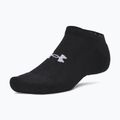 Men's socks Under Armour Performance Cotton NS 3 pairs ultimate black/ultimate black/white 2