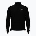 Men's running sweatshirt Under Armour Velociti 1/4 Zip black/black/metallic silver