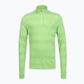 Men's running sweatshirt Under Armour Velociti 1/4 Zip lumos lime/white