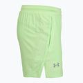 Men's running shorts Under Armour Launch 5" lumos lime/white 3