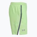 Men's running shorts Under Armour Launch 7" lumos lime/white 4